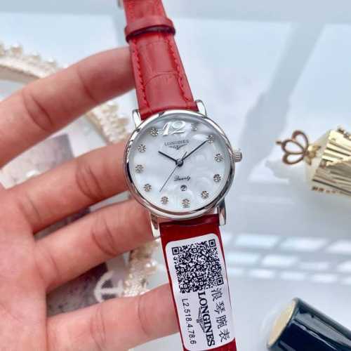 白壳 160金壳 180 钢带20 陶瓷40 浪琴 情侣腕表 原装进口石英机芯 矿物质玻璃镜面 316L精钢表壳 直径男40Mm女30Mm 厚8Mm如果今天的阳