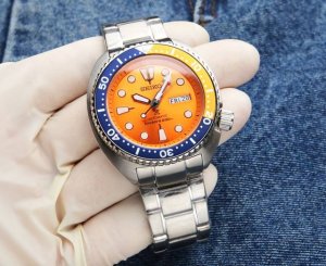 精工-Seiko，一比一复刻，各大电商平台均同步在售。 最新多功能男士腕表，超强夜光！！搭载7S36全自动精工机械机芯 机芯与正品一致 大气新颖的表盘 316精