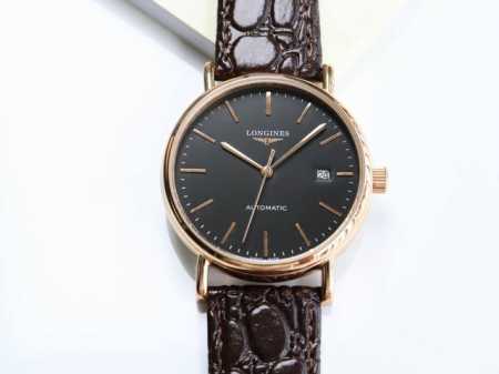 浪琴-Longines 瑰丽系列 多次反复修缮至完美 极致严格的质量保证。 确保采用原版式抛光和拉丝工艺，高硬度水晶镜面，更加透彻明亮，文字，典雅的精髓奥妙 全 - 点击图像关闭