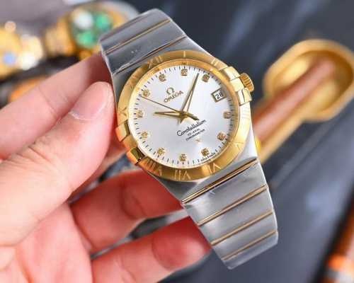 Tw出品 白钢 间金 钻50 Tw欧米茄第四代星座系列38Mm风车轮 八爪鱼 2824机欧米茄 Omega 星座系列 38毫米 Gr3 市场最高版本 对版黑色风