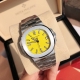 1110百达翡丽Nautilus（鹦鹉螺）系列腕表俗称“钢王”，结构坚固、个性独特，对于款式的来说，也不算太过昂贵。这款57111A 不锈钢腕表是一款运动腕表，