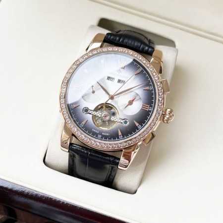 统一 全新风格 典雅大气 江诗丹顿-Vacheron Constsntin 男士腕表 全自动机械机芯 矿物强化玻璃 316L精钢表壳 真皮表带 时尚休闲 商务必 - 点击图像关闭