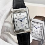 Reverso Classic Large Duoface Small Second男款翻转系列：尺寸：49Mmx29Mm、研发精密铸造而成，精选854A 2手