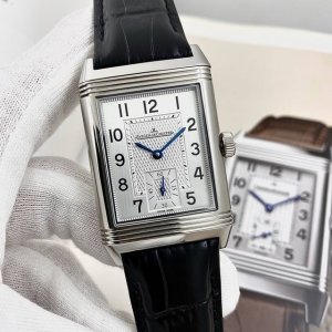 Reverso Classic Large Duoface Small Second男款翻转系列：尺寸：49Mmx29Mm、研发精密铸造而成，精选854A 2手