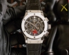 白 金 Hb出品：宇舶Hublot恒宝表经典融合Classic Fusion系列，直径45Mm，表壳316L精钢，耐磨蓝宝石玻璃，施华洛世奇钻石镶嵌，进口搭载进