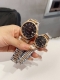 白壳190金壳 钢带20 经典款欧米茄 情侣对表 装进口石英机芯 矿物质玻璃镜面 316L精钢表壳 直径男40Mm女30Mm 厚8Mm如果今天的阳光停止了它耀眼