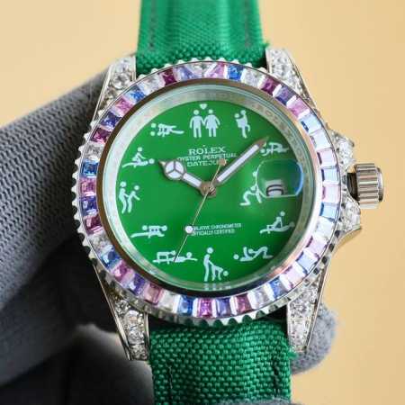 Bobo新品 劳力士Rolex“春宫表”17世纪末，为满足贵族对奢华艺术的追求，欧洲制表师们特将春宫图案绘制在钟表之上，于是华丽的“春宫表”从此诞生劳力士顶级玩 - 点击图像关闭