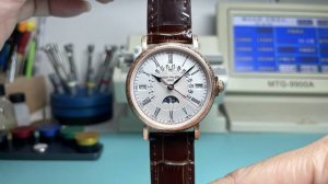 百达翡丽 pp 古典超级复杂多功能5159万年历系列腕表，原版一致折叠后盖！儒雅而至！