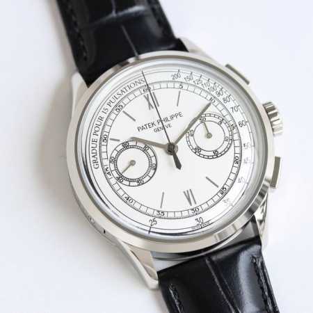 Sj出品 白壳 金壳 Tw 百达翡丽 Pp Bj1 复杂功能计时系列5170G-001系列 1推出配备 罗马条盯表盘 的全新表款，为腕表注入复古气质，备受高品质 - 点击图像关闭