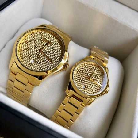 原盒:30 经典古驰对表，Original Gucci,古驰g-Timeless系列，经典宝塔面，商务休闲百搭 男～38Mm女～28Mm表径，支持验货，全新全套 - 点击图像关闭