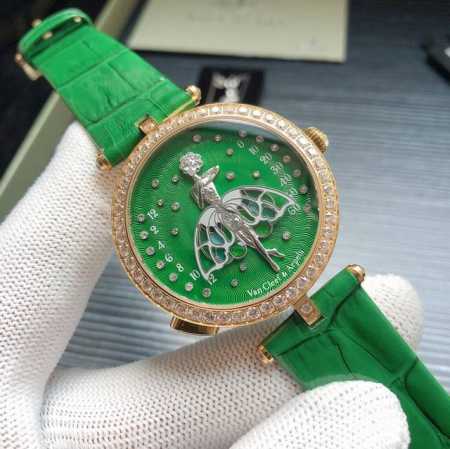 白 .玫 5G厂 到货 梵克雅宝 Vancleef & Arpels 诗意复杂功能系列 舞动的天使 Vcaro4F200 珐琅工艺裙 圈口镶嵌47粒施华洛世奇 - 点击图像关闭