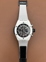 Bbf新品 尼龙带与胶带无缝衔接对换 42Mm表径 小手腕佩戴者的福音 Hublot 宇舶表Big Bang 大爆炸系列441 全新定制恒宝专属Unico Hu
