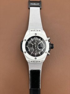 Bbf新品 尼龙带与胶带无缝衔接对换 42Mm表径 小手腕佩戴者的福音 Hublot 宇舶表Big Bang 大爆炸系列441 全新定制恒宝专属Unico Hu