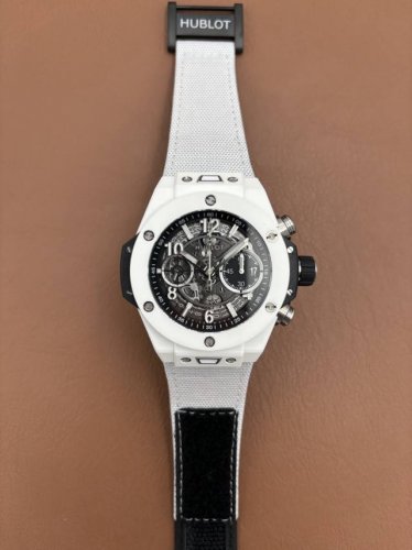 Bbf新品 尼龙带与胶带无缝衔接对换 42Mm表径 小手腕佩戴者的福音 Hublot 宇舶表Big Bang 大爆炸系列441 全新定制恒宝专属Unico Hu