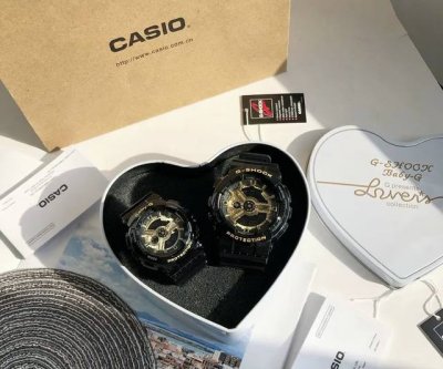 情侣对表，卡西欧 Ga-110表盘直径大号53Mm、小号32Mm，手表小红书已爆#G-Shock回头率爆表！