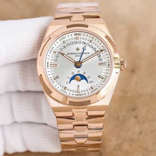 白皮 枚皮 钢白 枚钢 到货！新品vacheron Constantin 经典之美品鉴江诗丹顿众横四海逆跳日历款腕表 型号 V 210A-B911 堪称意义非凡
