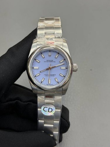 独家实拍图 劳力士 恒动系列，全自动机械表，女士腕表31Mm Rolex Automatic Mechanical Watch