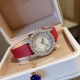 皮 ，钢 萧邦Chopardl‘Heuredudiamant#系列腕表，采用品牌标志性“皇冠爪镶”工艺，以精湛技艺与风格为女性之美谱写出一曲奢美的颂歌，一如作品