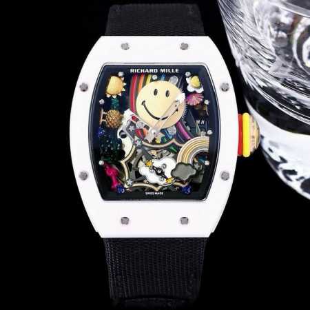 Richard Mille 理查米尔 发布全新Rm 88 Smiley自动上链飞轮腕表，演绎玩趣风格。 历时3年的研发，一款技艺和创新非凡的腕表就此问世，Rm - 点击图像关闭
