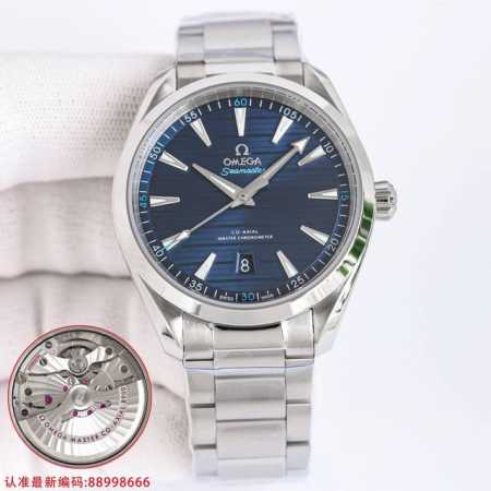 Oms 欧米茄 Omega 海马系列 150 Lx3 强势来袭 采用独家专用8 黑色摆轮机芯 摆幅2 0 双卜双面镀蓝蓝宝石玻璃 钢带通用原装 超强防水150米 - 点击图像关闭
