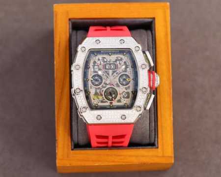 Richard Mille Rm11-03全新工艺时尚更前卫镂空设计最新特别款 精品男士腕表 尊贵大气～绅士风范，高端矿物质防刮镜面玻璃，配置316L精钢表壳， - 点击图像关闭