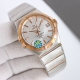 白壳 金壳 钻50 欧米伽 Omega 星座系列 39Mm Ob2 全新升级一体机 市场最高版本，原装开模 以经典之名，彰显非凡。 39毫米欧米茄第五代星座系列