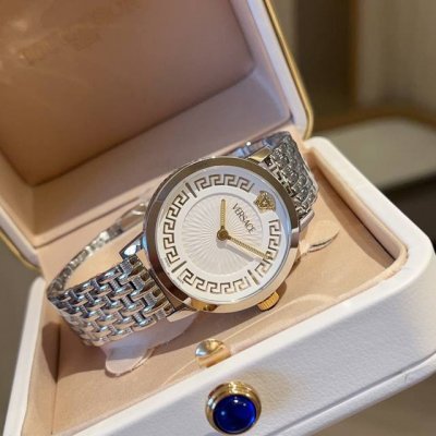 金 290 新款 范思哲 Greca Fortuna系列，表径35Mm，璀璨金调，奢贵绽放，希腊回纹搭配放射纹表盘，金色元素加以点缀，范式设计革新时尚腕表定义，