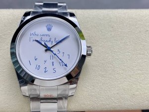 劳力士 Who Cares I M Afready pate 个性款闪电 3131机芯904L精钢