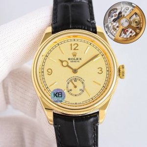 同价：2150 r+Factory 新增力作 超薄90克配重版二针半商务款 劳力士Rolex 恒动1908型 尺寸：39Mm9.8Mm 独家定制改装Chrone