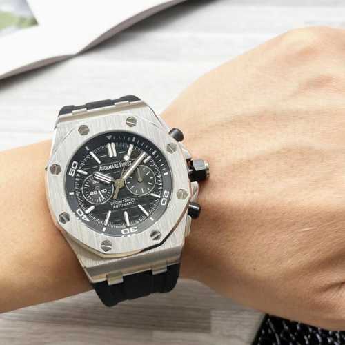 白 金 新款首发 一波狠货！ 原版开模 市场最高性价比版本 爱彼audemars Piguet 与原装一致，市场超高品质 爱彼皇家橡树离岸型系列，自动上链机械机