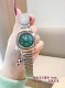 百达翡丽 Patek Philippe Gondolo系列 二针半女表 最特别的小电视 酒桶型弧线时尚 精致 古典 内盘带钻 尺寸：30X33.8