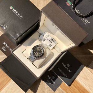 新款硬货，Original Tagheuer,泰格豪雅F1系列机械表，专柜15500。 ~43Mm表径，蓝宝石镜面，超强夜光指针，原装机芯，支持拆机验货，硬汉风