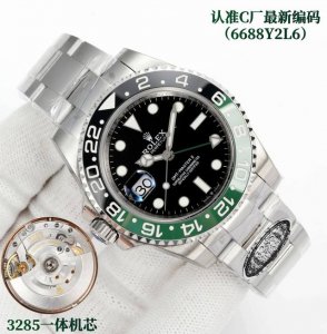 Sj出品 黑篮 可乐圈 蓝莓圈 变色可乐圈 左撇子 2080间金50 全金100 C 劳力士 Rolex Cm3 配重 C厂跳码 Gmt格林尼治升级版。采用正品