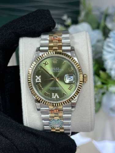 独家实拍图 日志36Mm 复刻版本瑞士机芯全自动机械表 Journalswiss Movement Automatic Mechanical Watch