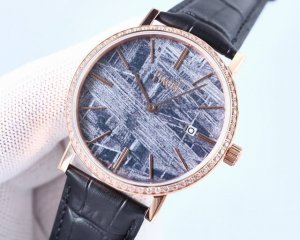 玫 钻+50，专柜同款超薄男表伯爵altiplano系列高端机械手表进口9015机芯零返修专柜品质蓝宝石镜面尺寸40Mmad出品 精品不断