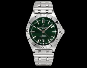 百年灵Breitling，机械计时系列A32398101M1A1！ Chronomat Automatic Gmt 40 重磅来袭！ 1这款双时区腕表盘面简洁凌