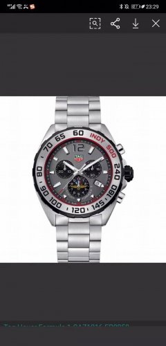 新款～新款高颜值已上线！ ，包装加50。Original Tagheuer 泰格豪雅F1系列，石英男士腕表 原单货！表面立体裁制，六针计时带日历！瑞士原装机芯！