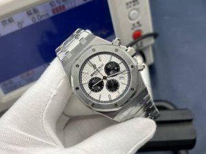 Hbf Factory Audemars Piguet-爱彼 V2 版本：升级内影跟正品一致 抛光内影 看时间刻度更加立体 市场最高版本 ，原版开模，杜绝一眼假
