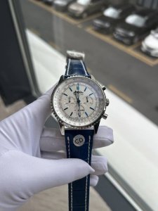 独家实拍图 DDD Bls 百年灵 多功能计时机芯，男士腕表，瑞士机械 DDD Breitling Men's Watch, Automatic Swiss W