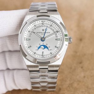 白皮 枚皮 钢白 枚钢 到货！新品vacheron Constantin 经典之美品鉴江诗丹顿众横四海逆跳日历款腕表 型号 V 210A-B911 堪称意义非凡