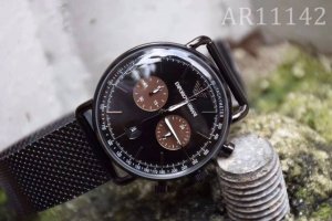 原装阿玛尼 Armani 官网型号:AR11142 表壳:316L精钢 表镜:强化矿物质玻璃 表带:316L精钢编制网带 表扣:针扣 尺寸:43mm*11mm