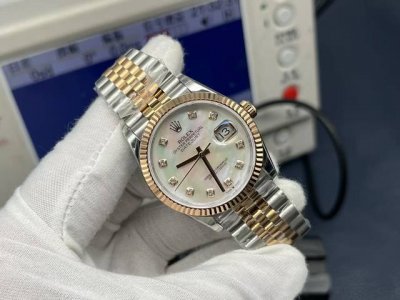 Vr Factory2025墙裂推荐 诚意之作 致敬经典 市场顶级复刻版本 劳力士Rolex日志型腕表系列36Mm，塑造经典腕表典范，细节方面： 1搭载3235