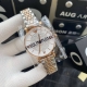 原单 满天星女士手表型号Ar1926间金、Ar1925银色 表盘直径32Mm 316精钢表带。满天星的钻采用进口水晶钻，普钻的直径国内无法切割，因为他没有钻石的