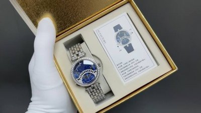 梵克雅宝 四季情人桥腕表 梵雅克宝-Van Cleef&Arpels诗意复杂能功系列：恋人之桥最浪的漫手表 瑞定士做石英机芯升级最新版 蓝宝石玻璃镜升面级：表直