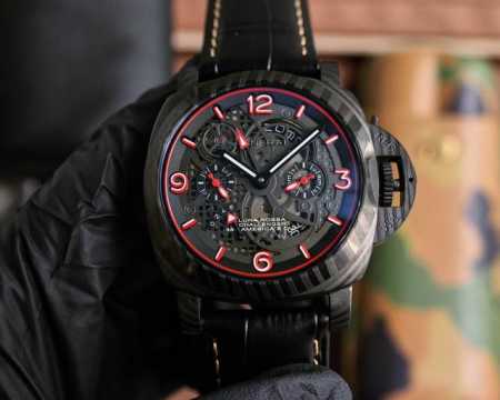 沛纳海 Panerai 弧型镀膜玻璃 44Mm*16Mm 迷彩胶表带搭配原装针扣 全自动机械 一款来自硬汉的手表 - 点击图像关闭