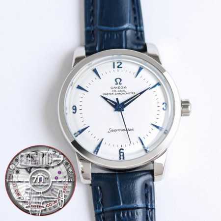 1820Tw Factory 欧米茄 Omega Mo1 海马系列 1948腕表 重磅来袭！欢迎品鉴！锅盖玻璃 独家定制8806至臻天文台一体机芯，纹理、结构、 - 点击图像关闭