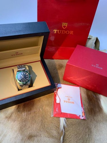 绿鬼.P 帝舵 Tudor Vc2 碧湾系列对于帝舵来说，无疑是一个庞大的产品线，在今年推出了一只全新的单色碧湾，以绝对的实力被认为是劳力士无历黑水鬼的平替！今