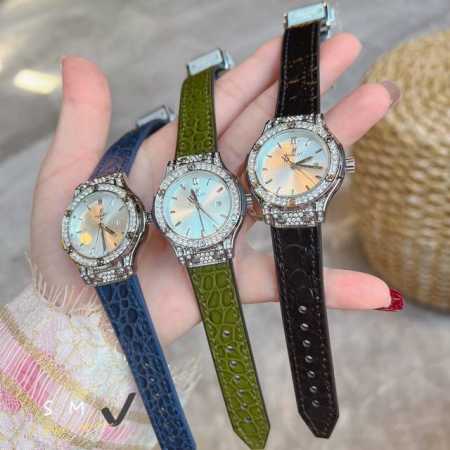 银壳 Hublot 恒宝 经典融合系列 女款高端腕表！最新推出宇舶女款33Mm腕表，在高端复刻品质一如继往, 整体结构与原装结构保持一致超前销量持续领先三针带历 - 点击图像关闭