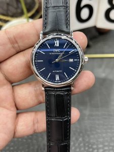 原单顶级壳套改装厂 万国波涛菲诺150周年 39.5Mm表盘，所有材质 字面 ，针，玻璃，日历贴，按原装1:1开模 搭载全自动机械