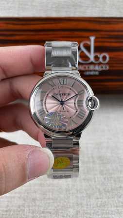 Af！卡地亚蓝气球33尺寸！076机芯快拆系列！ - 点击图像关闭